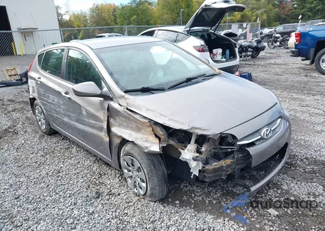 2017 Hyundai Accent Se z USA, uszkodzony, nr VIN KMHCT5AEXHU357715